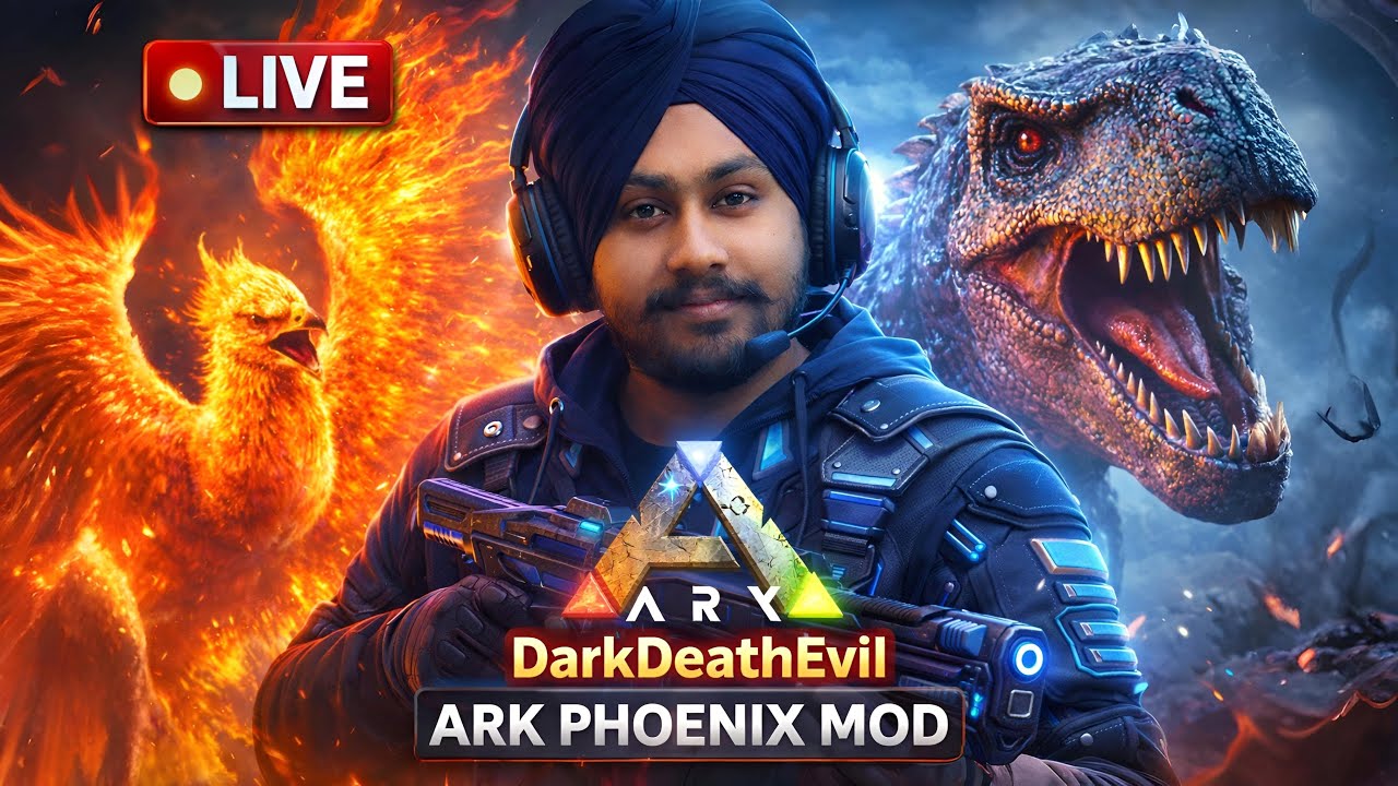 ARK Phoenix Mod LIVE 🔥 | ARK Gameplay Hindi 