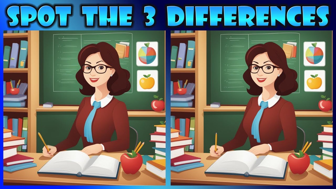 Finding the Difference Game || Concentranion || Challenge 3
