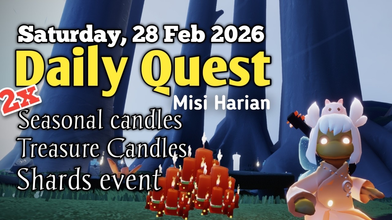 Sky Daily Quest today - Hidden Forest 28 feb 2026 | Sky Children of the Light | Sandwichies Ch