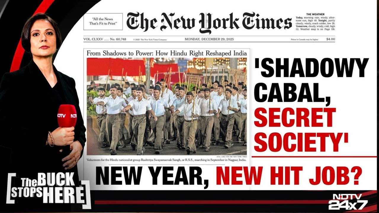 RSS News | 'RSS A Shadowy Cabal' Charge: New year, New Hit Job?