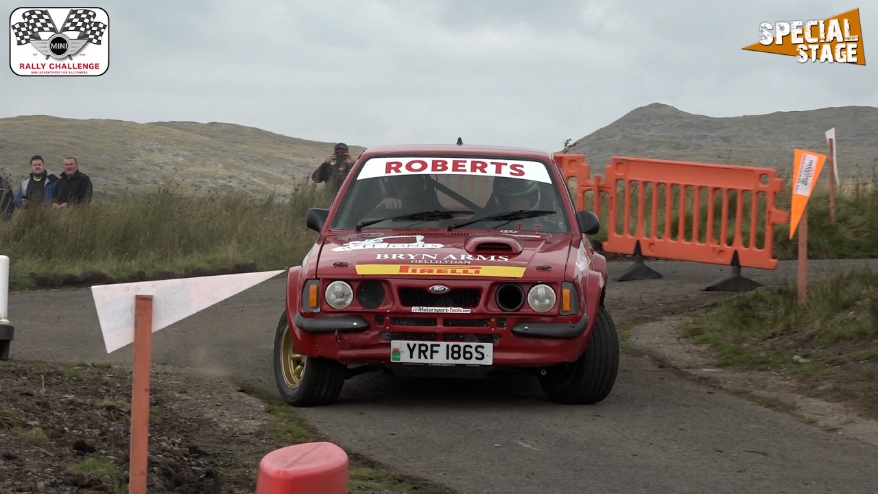 Gareth Hall Rally 2024 Crash & Action