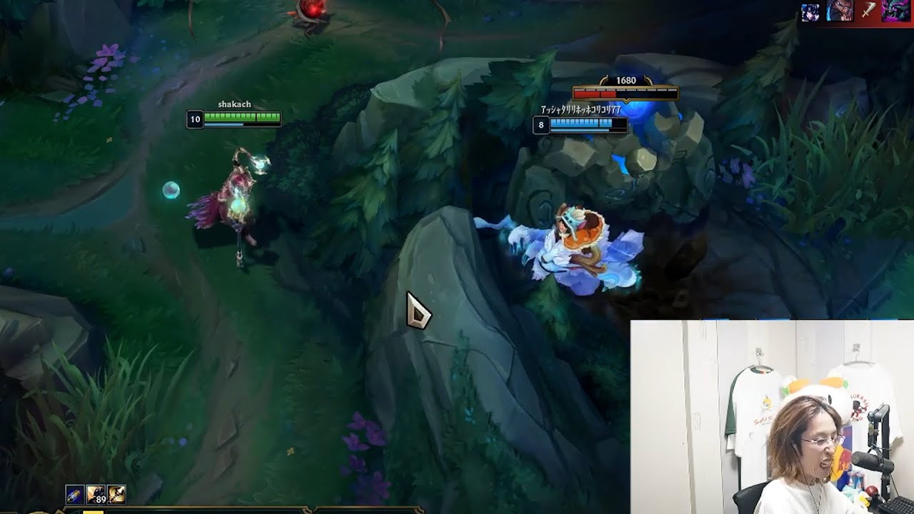 ソロキュー参戦 闇に遭遇し吠える釈迦 - JP LoL Streams 78