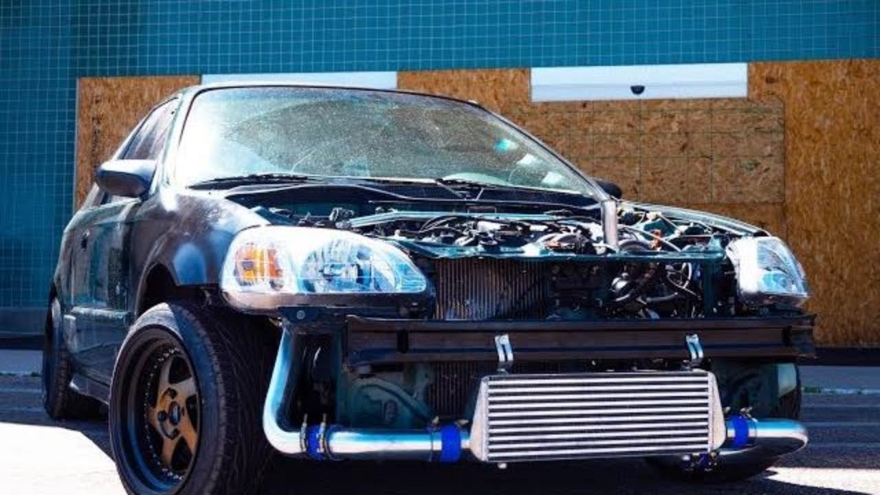Finishing Turbo D16 Civic Street Tuning | TunerThings