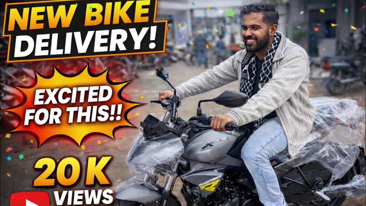 Xtreme 125 Delivery 🔥 Finally My Dream Bike is Here! #youtubevideo #viral #funny 