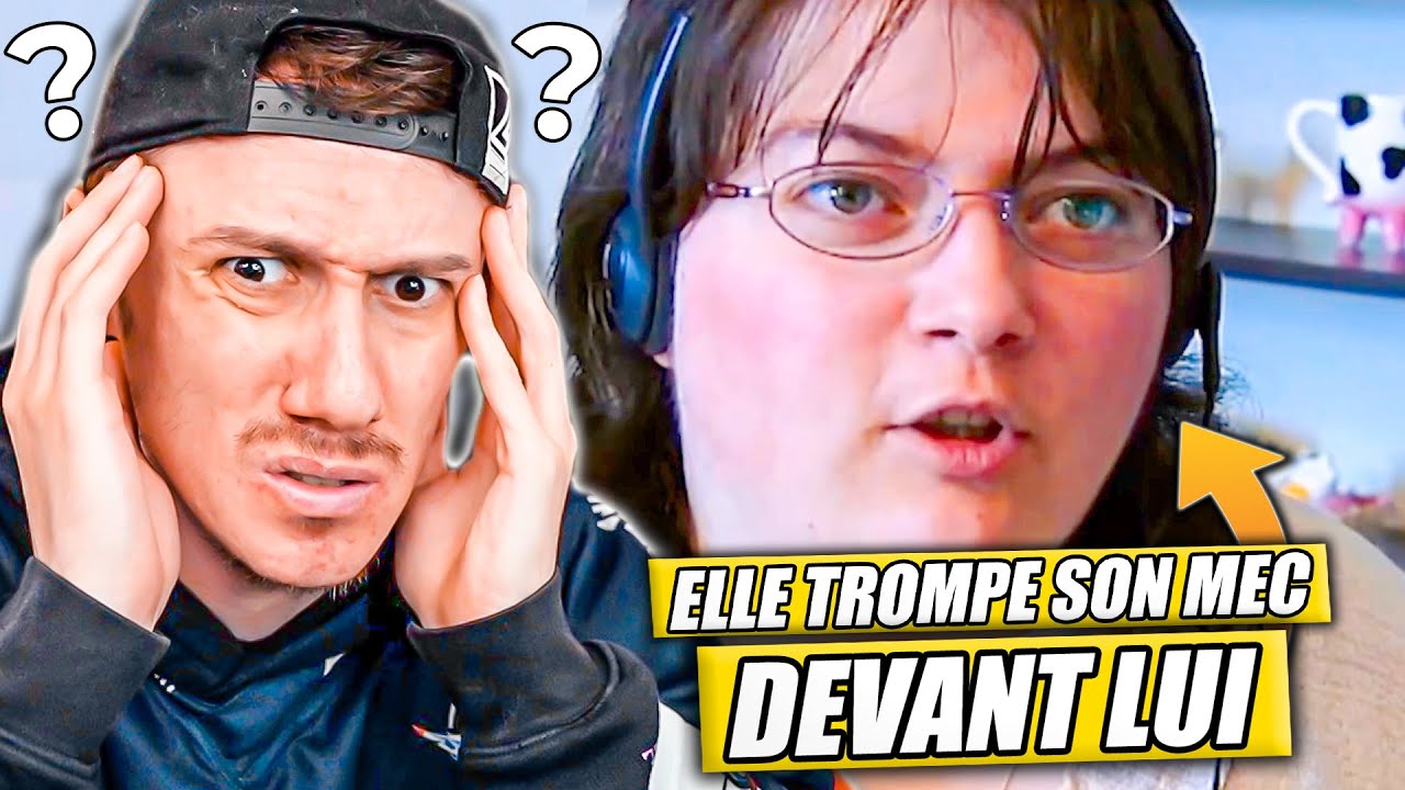 ELLE TROMPE SON MEC SUR INTERNET ! (juste devant lui 😱)