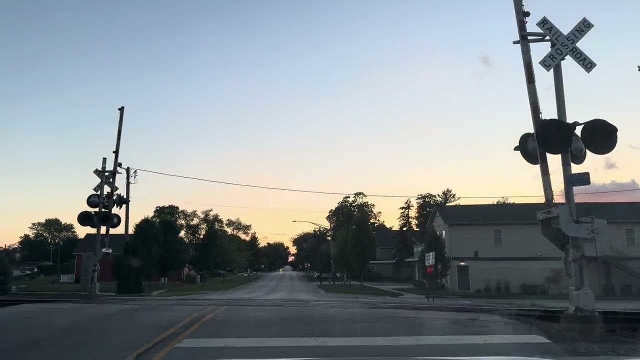 Relaxing drive Peotone, Illinois 4k