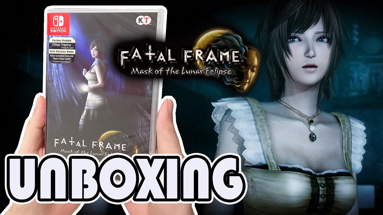 Fatal Frame: Mask of the Lunar Eclipse (Nintendo Switch) Unboxing