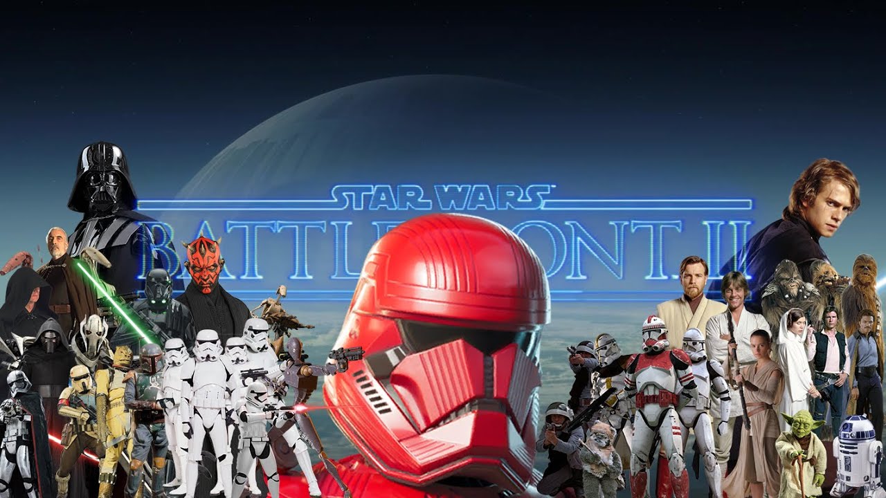 ОБЗОР ВСЕХ ГЕРОЕВ STAR WARS BATTLEFRONT II