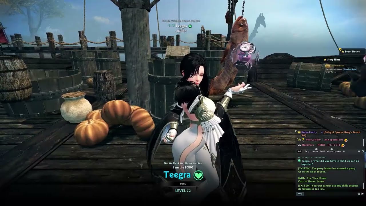 Vindictus - Hawkeye [Teegra] & Indra [BORG Queen]