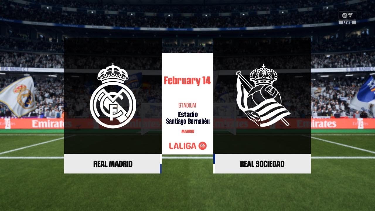 FC 26 | Real Madrid vs Real Madrid LaLiga 2025/26 - Full Gameplay PS5™ [4K HDR]