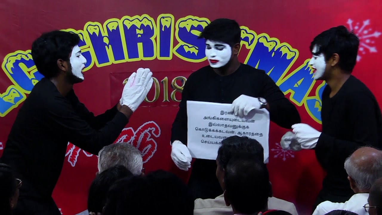 CLC Christmas 2018 - BOYS MIME SHOW ( GODS LOVE)