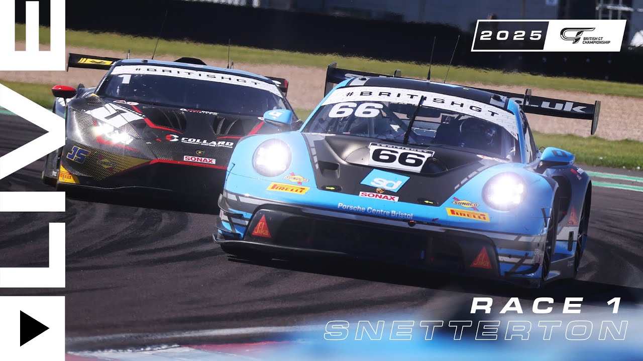 LIVE | Race 1 | Snetterton | British GT 2025
