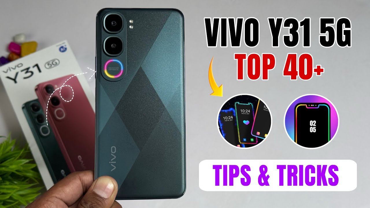 Vivo Y31 5G Top 40++ Tips And Tricks | Vivo Y31 Hidden Features | Vivo Y31 5G