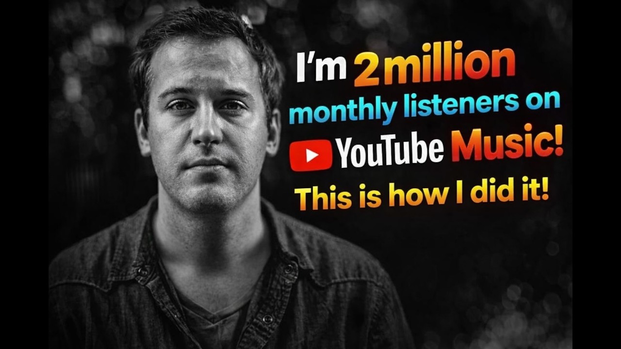 I'm 2 million monthly listeners on YouTube Music! This is how I did it!
