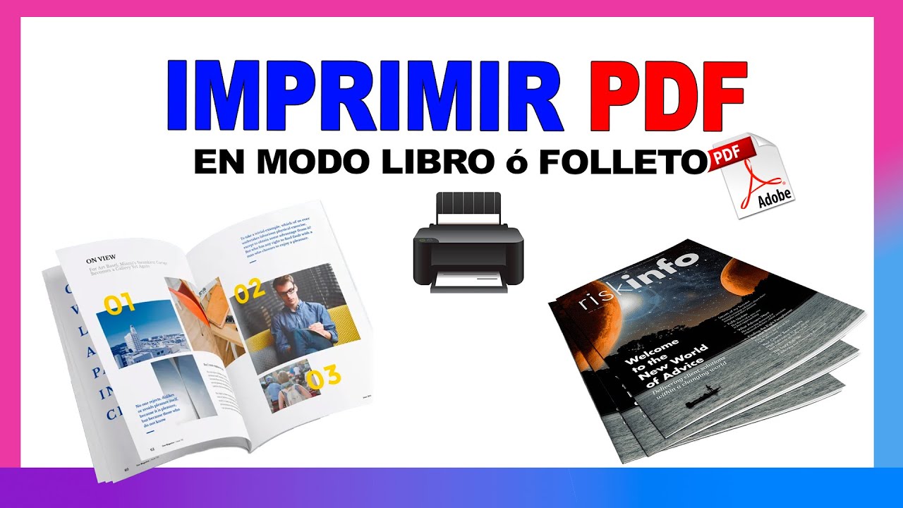 Imprimir PDF como Libro o Folleto 🔴