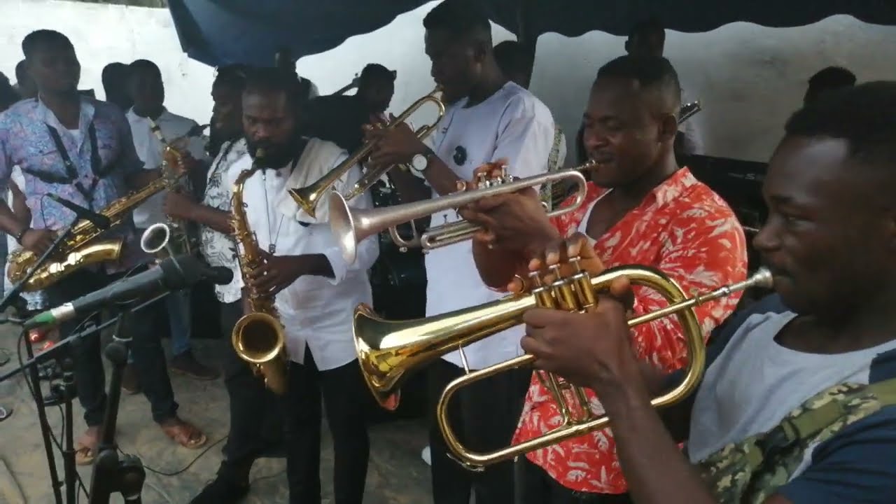 ATO BONA WITH HIS FRIENDS BEN JAZZY AND PAPPY OF SANTROFE 🔥🔥🔥🥁🥁🎸🎸🎺🎺 MUST WATCH, 🤓