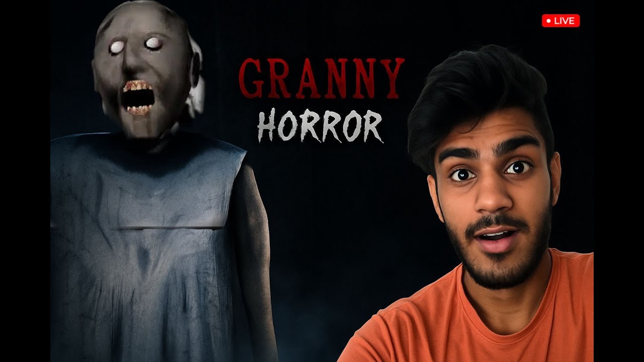 🔴GRANNY CHAPTER 1 HORROR GAME 😱 #grannylivestream#shortlive#live#virl#horrer game