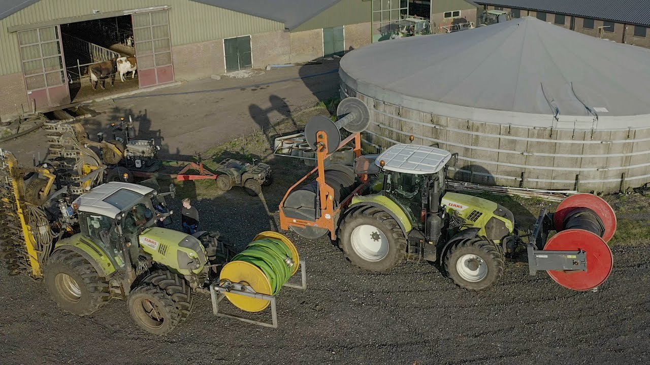 Sleepslangen met Morris van Zanten | Claas Arion + Tjalma Bemester