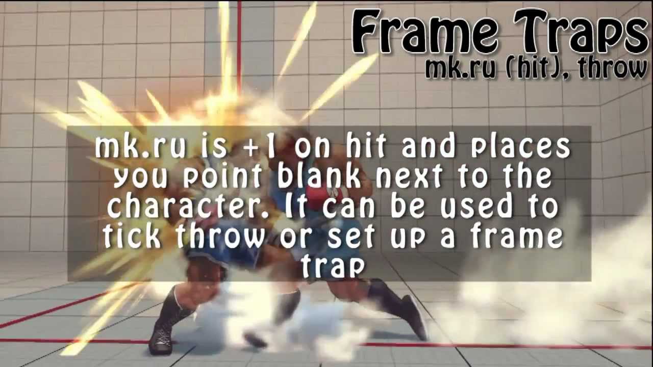 SF4 Game Mechanics: Frame Traps 2