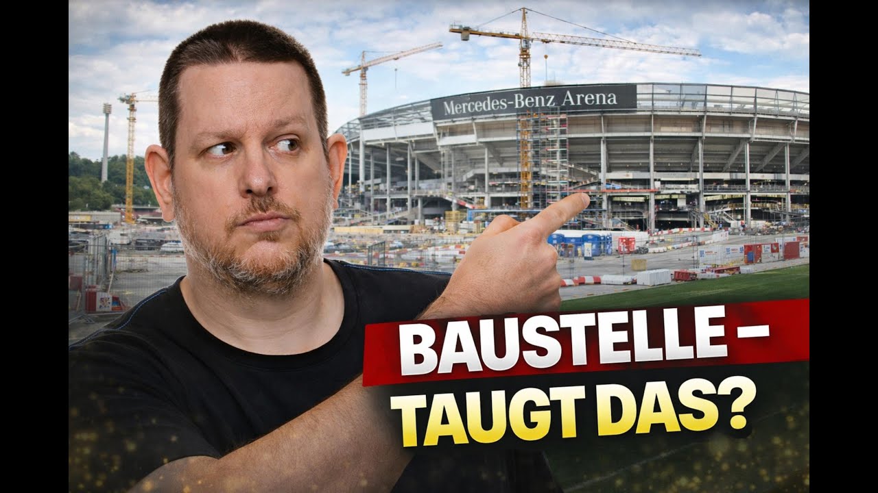 Mercedes-Benz Arena Stuttgart – trotz Baustelle überraschend stark!