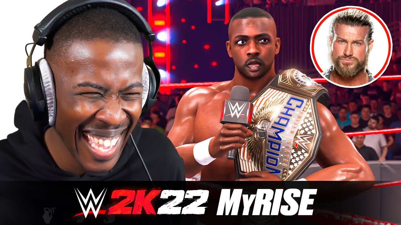 WWE 2K22 MyRISE - I ROASTED DOLPH ZIGGLER ON RAW 😂