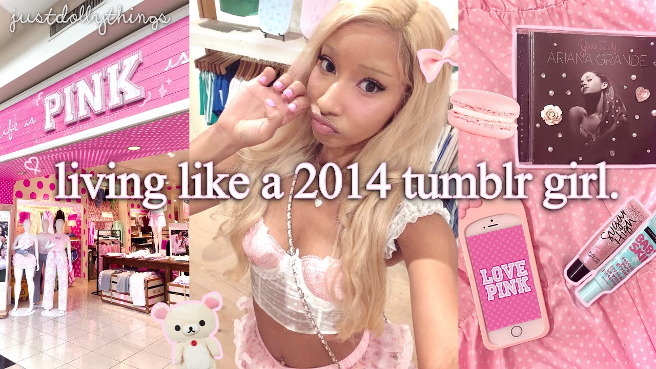 living like a 2014 tumblr girl for a day: target beauty haul,  eating sweet treats, mall shopping ♡