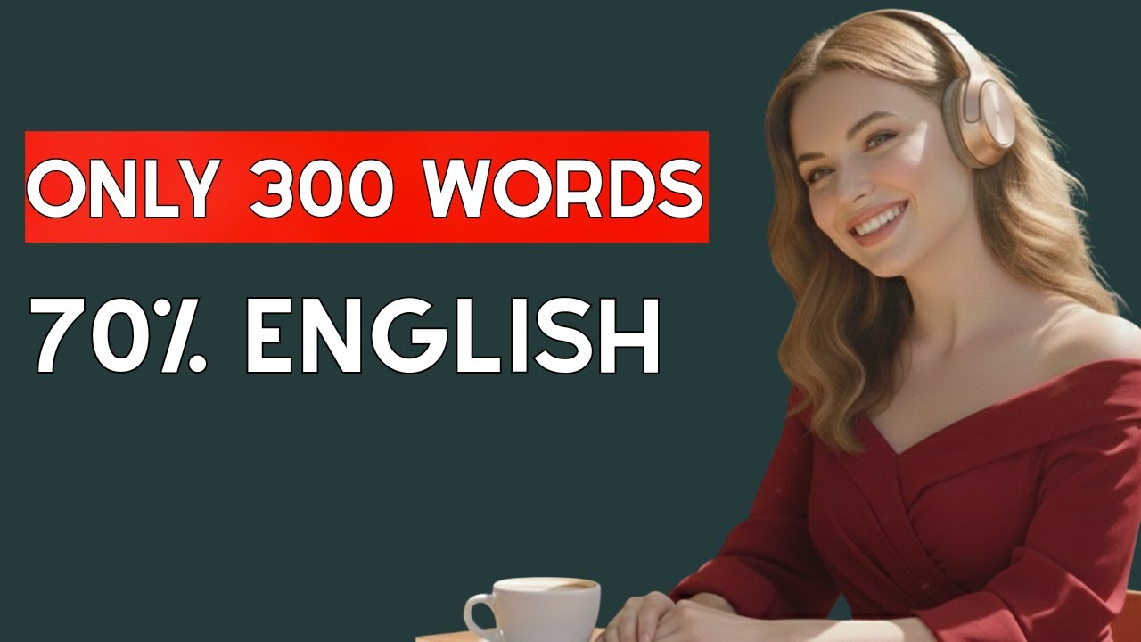 300 Core English Words for Real Life | Understand 70% Without Translating