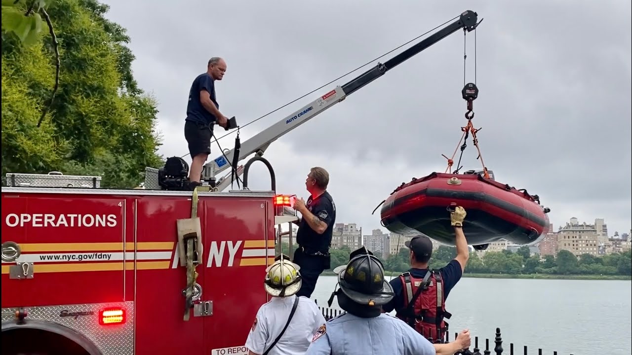 FDNY Manhattan Water Rescue Matrix All Hands Box 1199 Central Park Reservoir