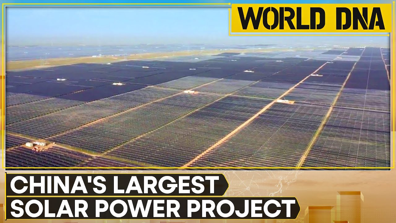 China's largest solar power tower project achieves milestone | World DNA | WION