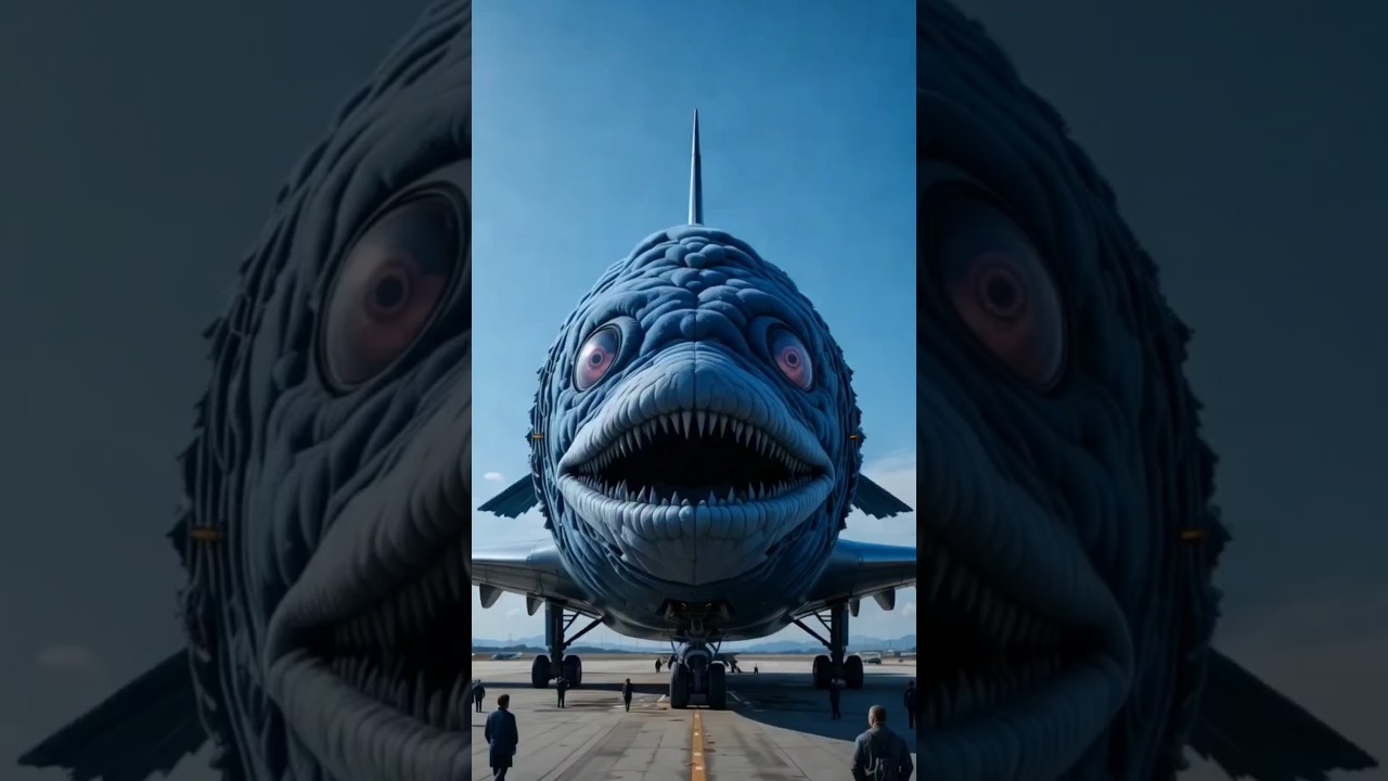 Ghost fish flight! let's fly 👻✈️🟡 
