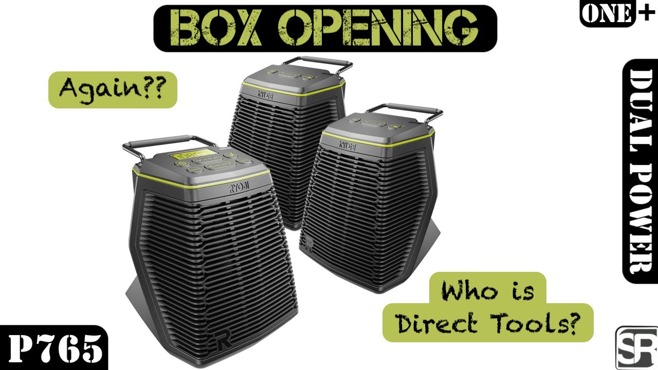 Ryobi 18-Volt ONE+ Hybrid Score Wireless Speaker Set with SKAA Technology - P765 P760 P761 AGAIN??