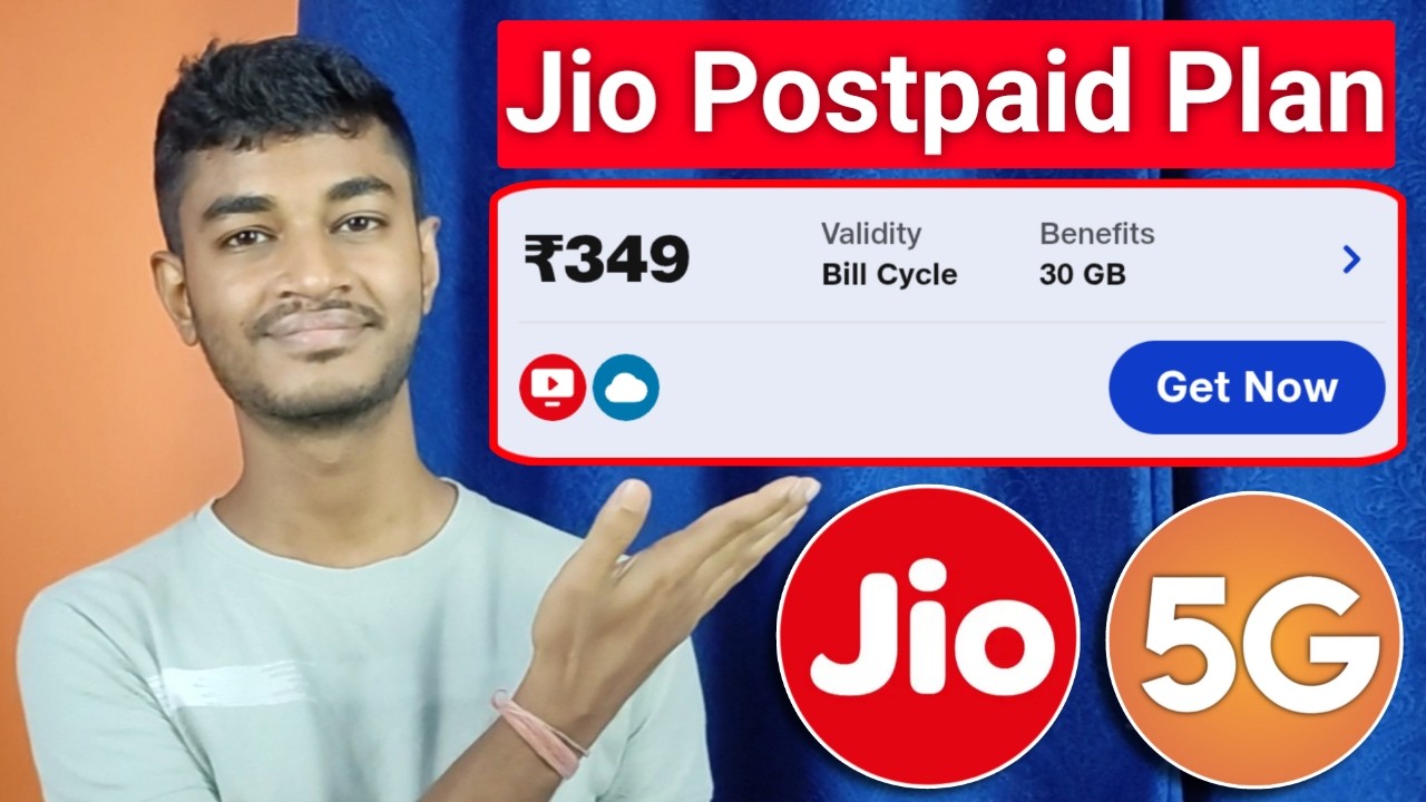 Jio Postpaid Plan Rs.349 Details