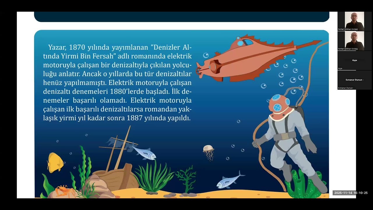 Jules Verne'den Geleceğe Dair Adlı Metinle İlgili Soruların Cevaplandırılması #meb #türkçe #sınav 