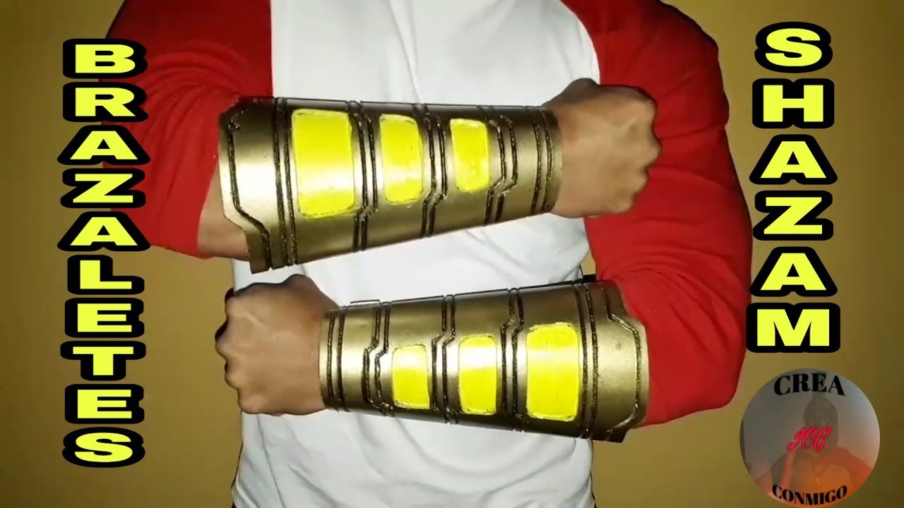 COMO HACER LOS BRAZALETES DE SHAZAM!