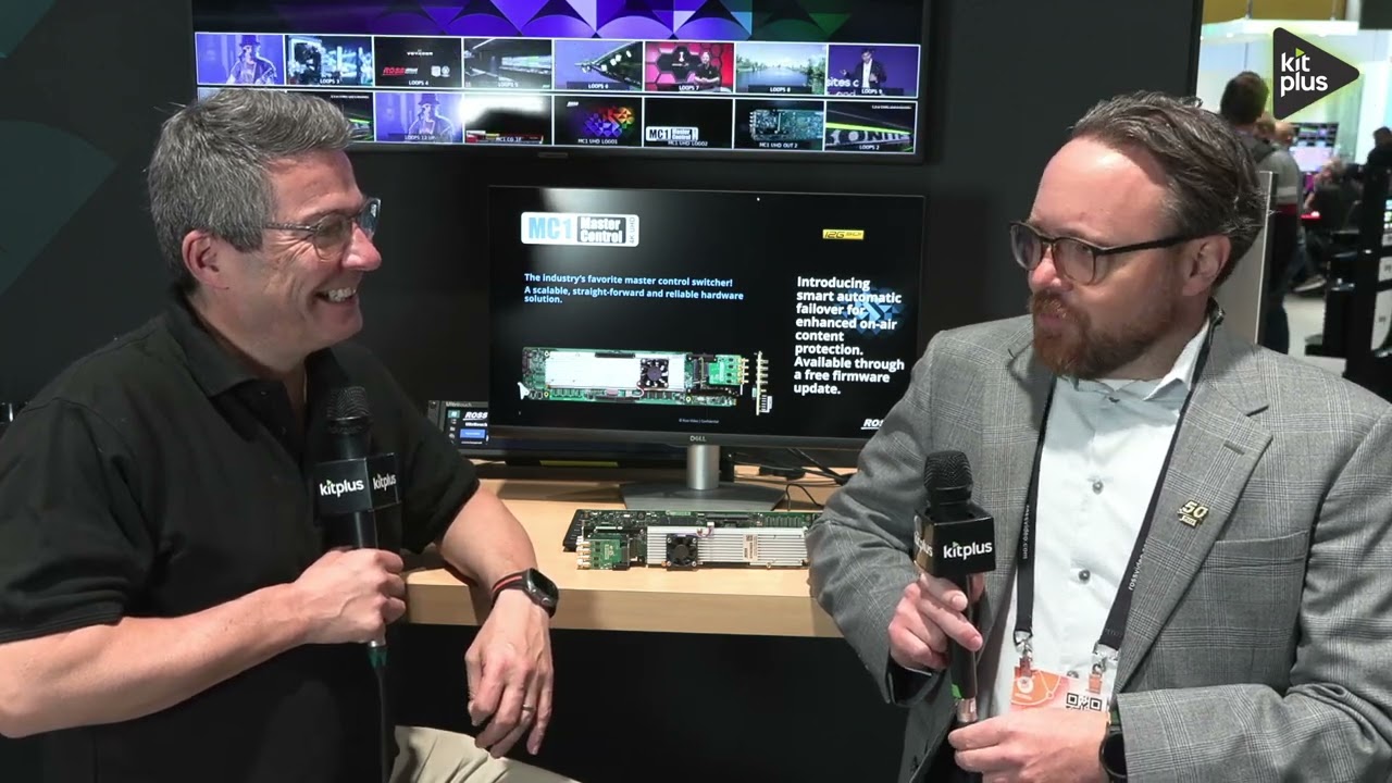 Ross openGear MC1 Master Control switcher at IBC2024