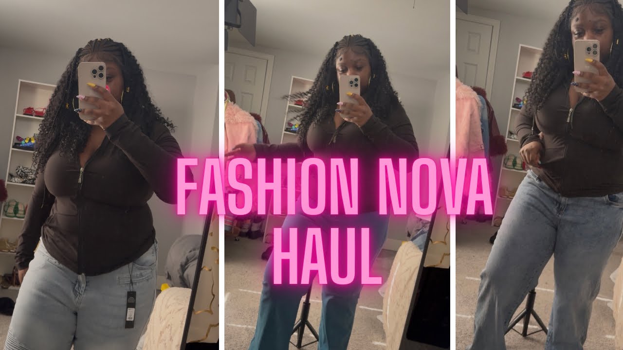 FASHION NOVA CURVE JEANS TRY ON HAUL
