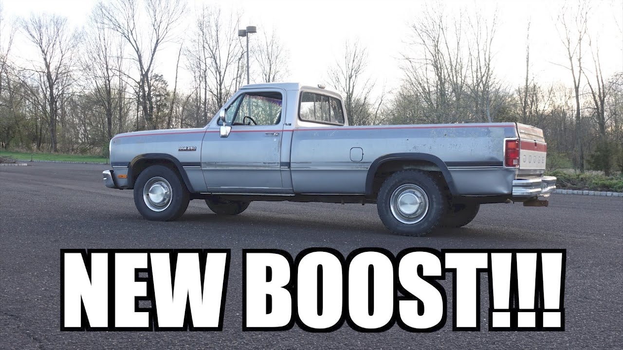 NEW BOOST FOR THE 12V FIRST GEN CUMMINS AND MAYBE WE WILL STOP NOW!!!