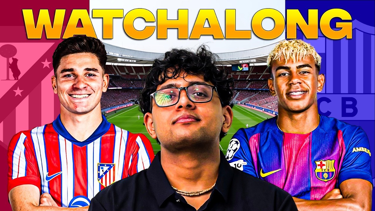 ATLETICO MADIRD VS BARCELONA COPA DEL REY 1ST LEG|| LIVE WATCHALONG!!