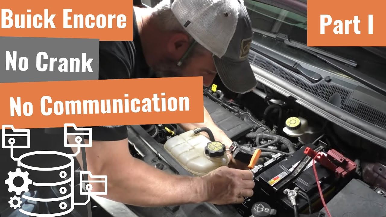 Buick Encore — отбуксирован, нет заводной ручки, нет связи