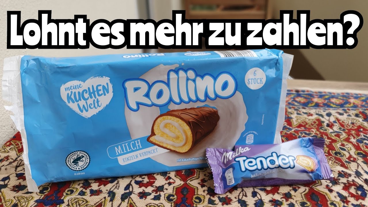 Milka Tender oder Rollino von ALDI? | Blindtest