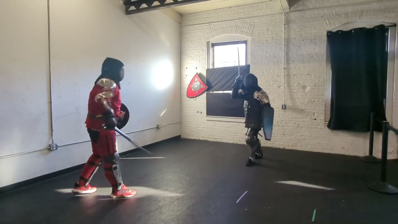Luke vs Teague sword n Shield Sparring 1/11/26