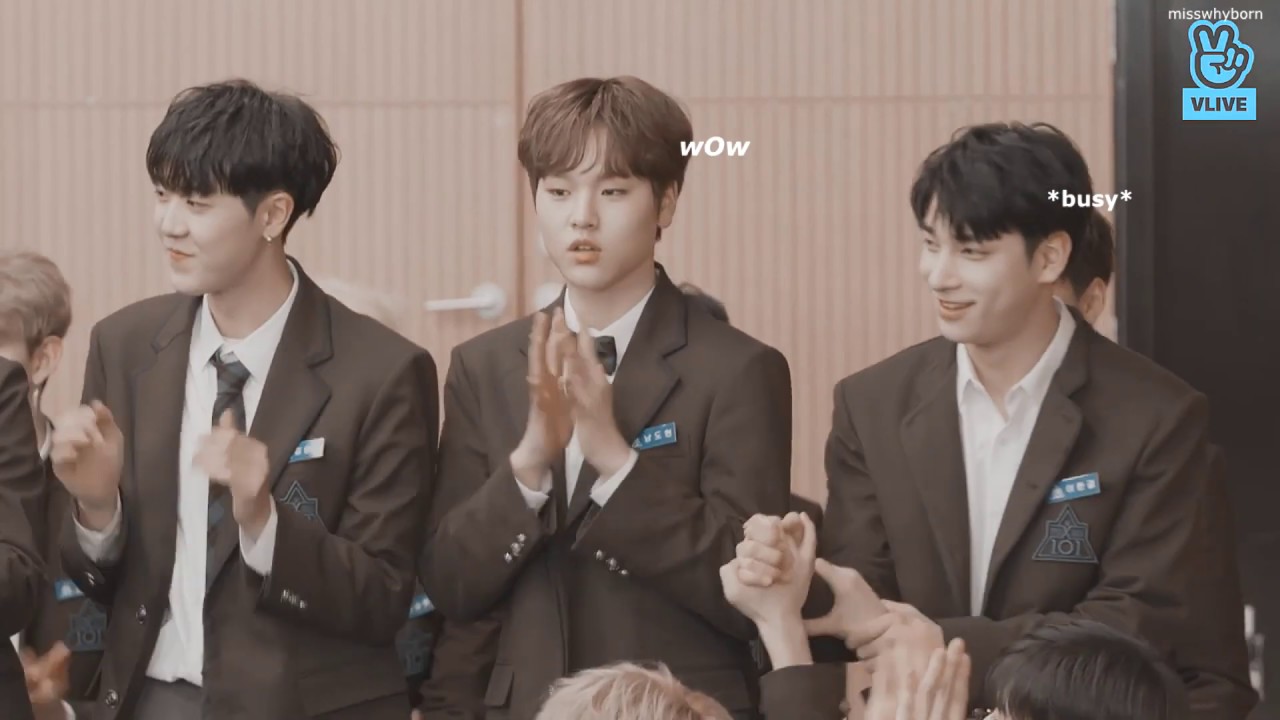 hangyul and dohyon are a total mess 2 // pdx101