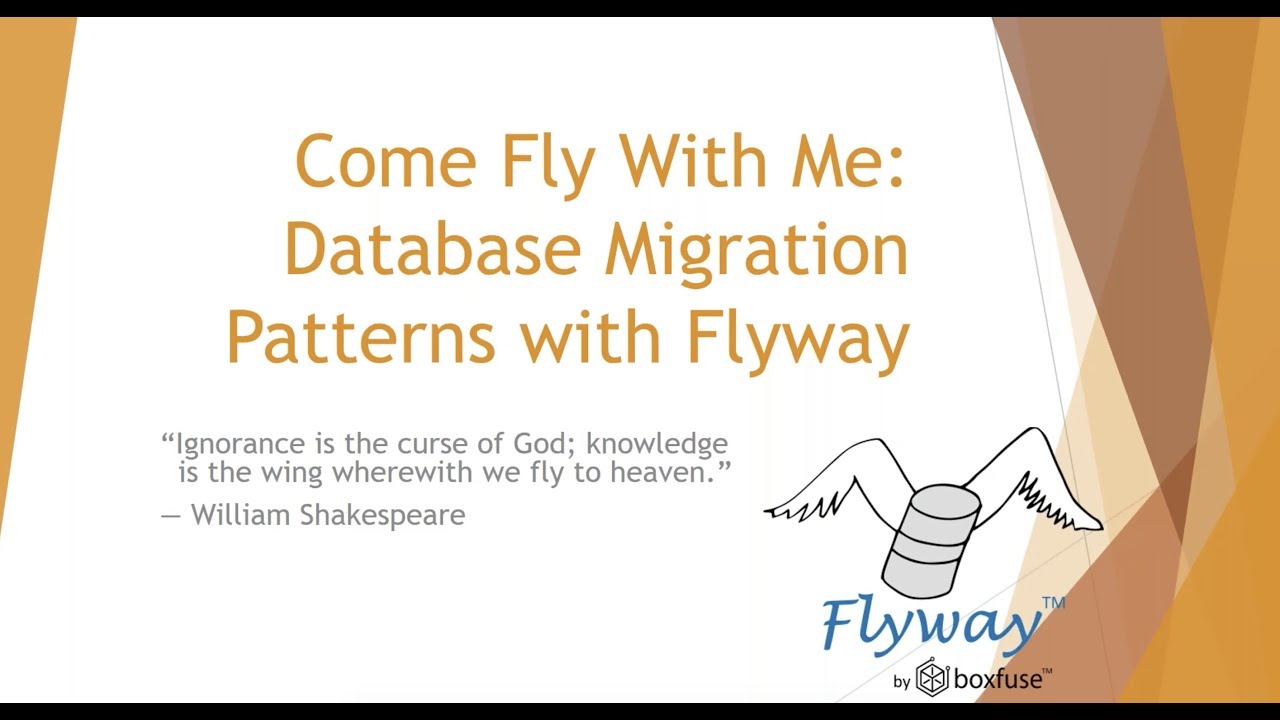 How to do Database Migration with Flyway?