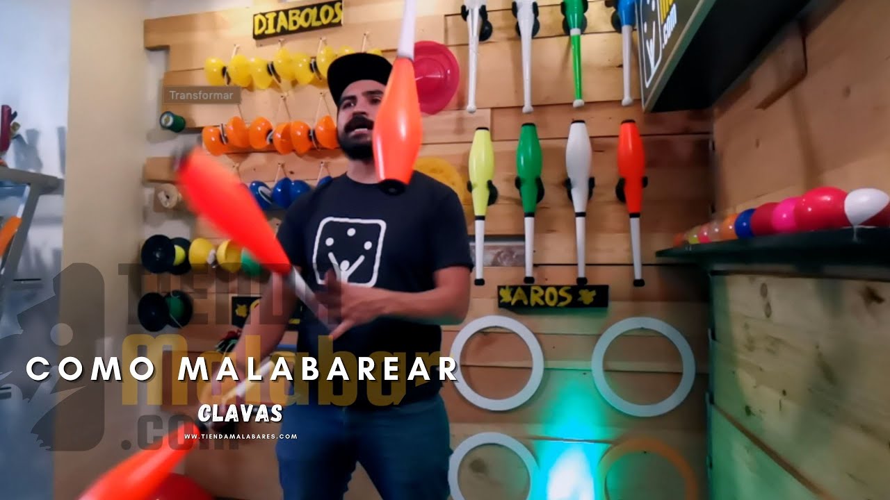 &iquest;C&oacute;mo Malabarear Clavas? Pinos de Boliche