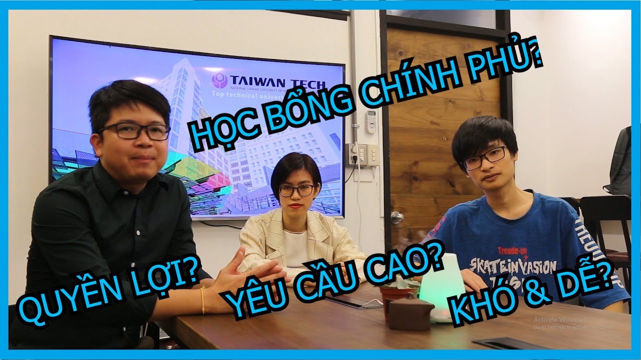 Du học Đài Loan tại Taiwan Tech (NTUST): TALKSHOW #1: GIẢI ĐÁP MỘT SỐ THẮC MẮC VỀ HỌC BỔNG CHÍNH PHỦ