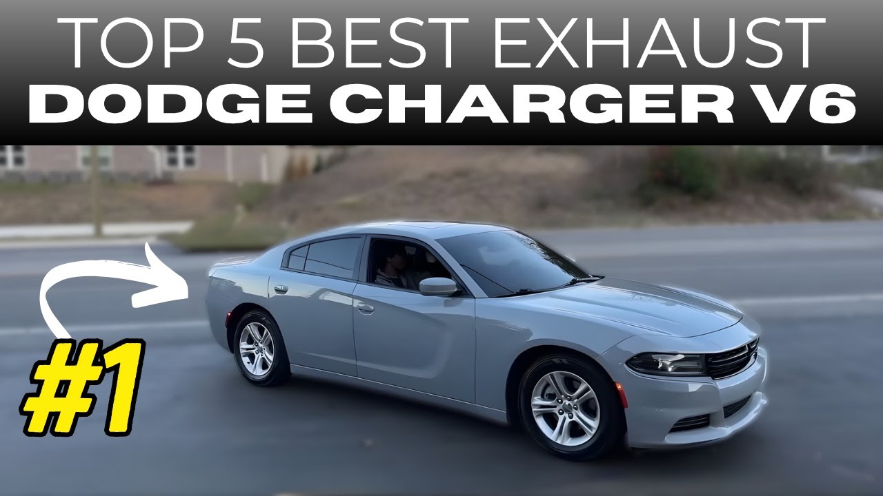 ТОП-5 ЛУЧШИХ ВЫХЛОПНЫХ СИСТЕМ для Dodge Charger 3.6L V6!