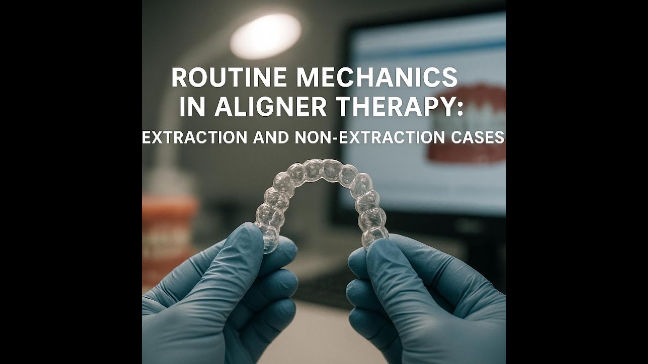 Routine Mechanics in Aligner Therapy: Extraction and Non-Extraction Cases