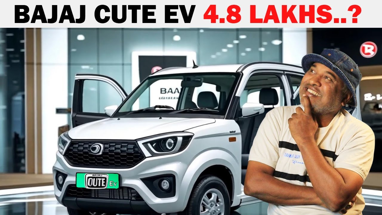 🫨4.8  Lakhs Bajaj Qute Ev Car || E-Wheeler || Arunai Sundar ||