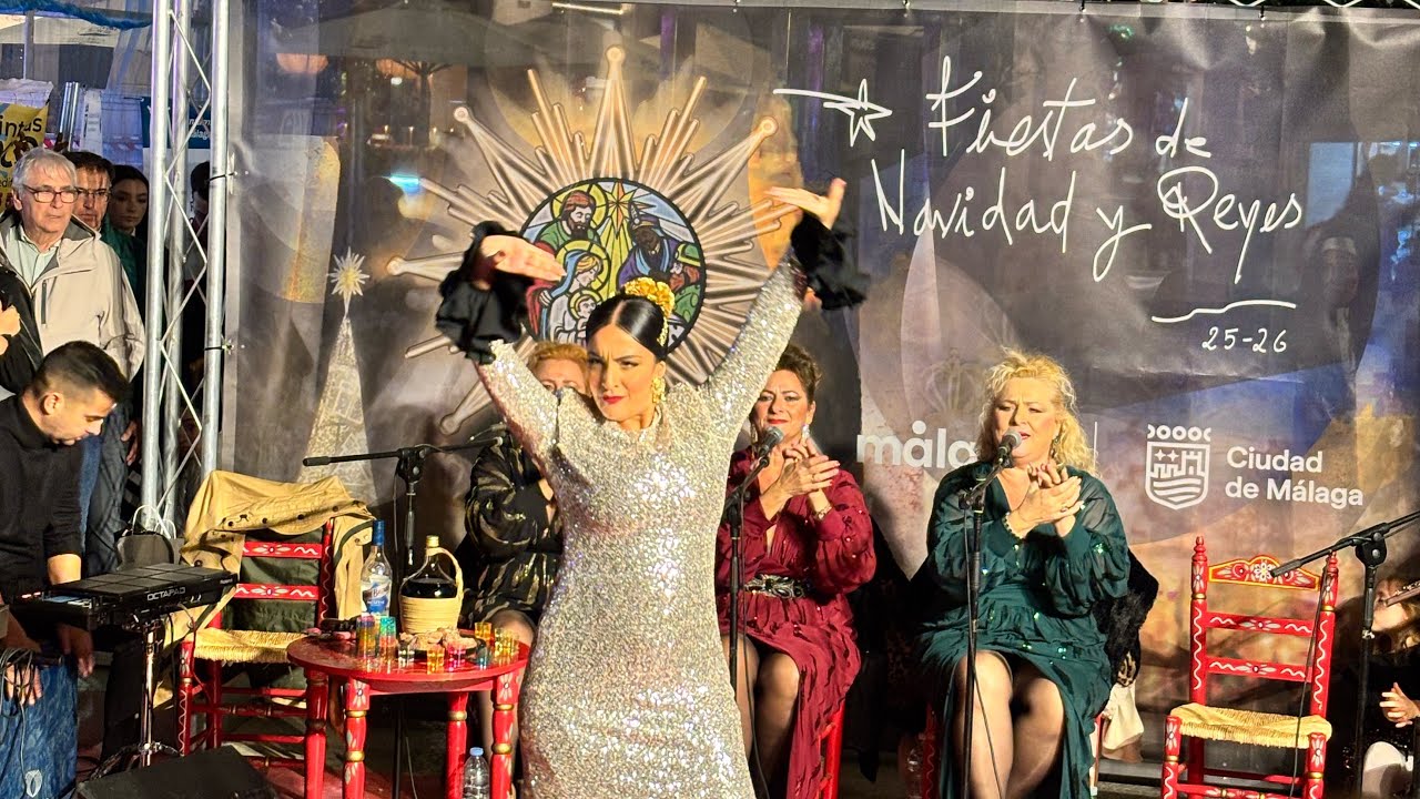 Zambomba Flamenca de las Hermanas Alarcón. Navidad Málaga 2025
