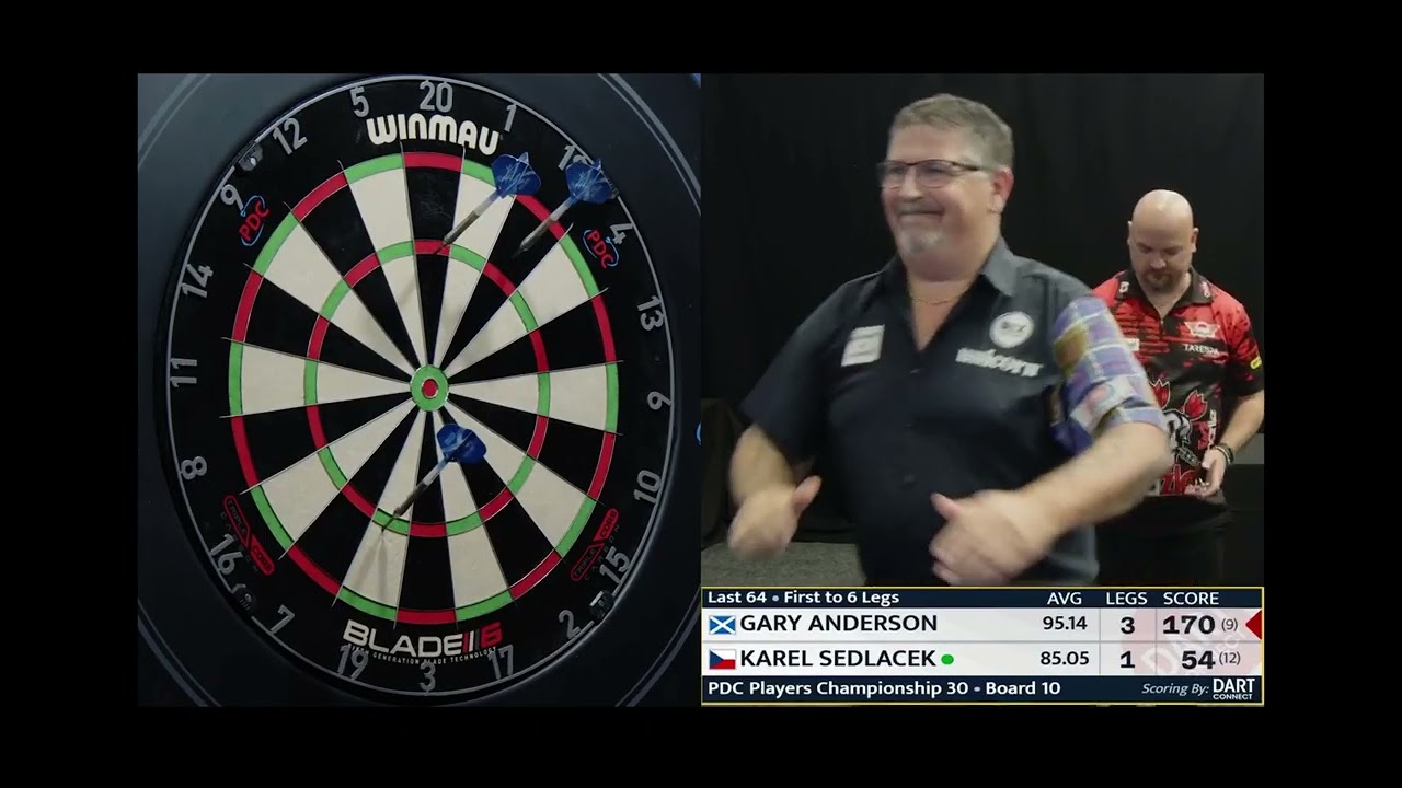 Gary Anderson vs Karel Sedlacek | Players Championship 30 2025🎯